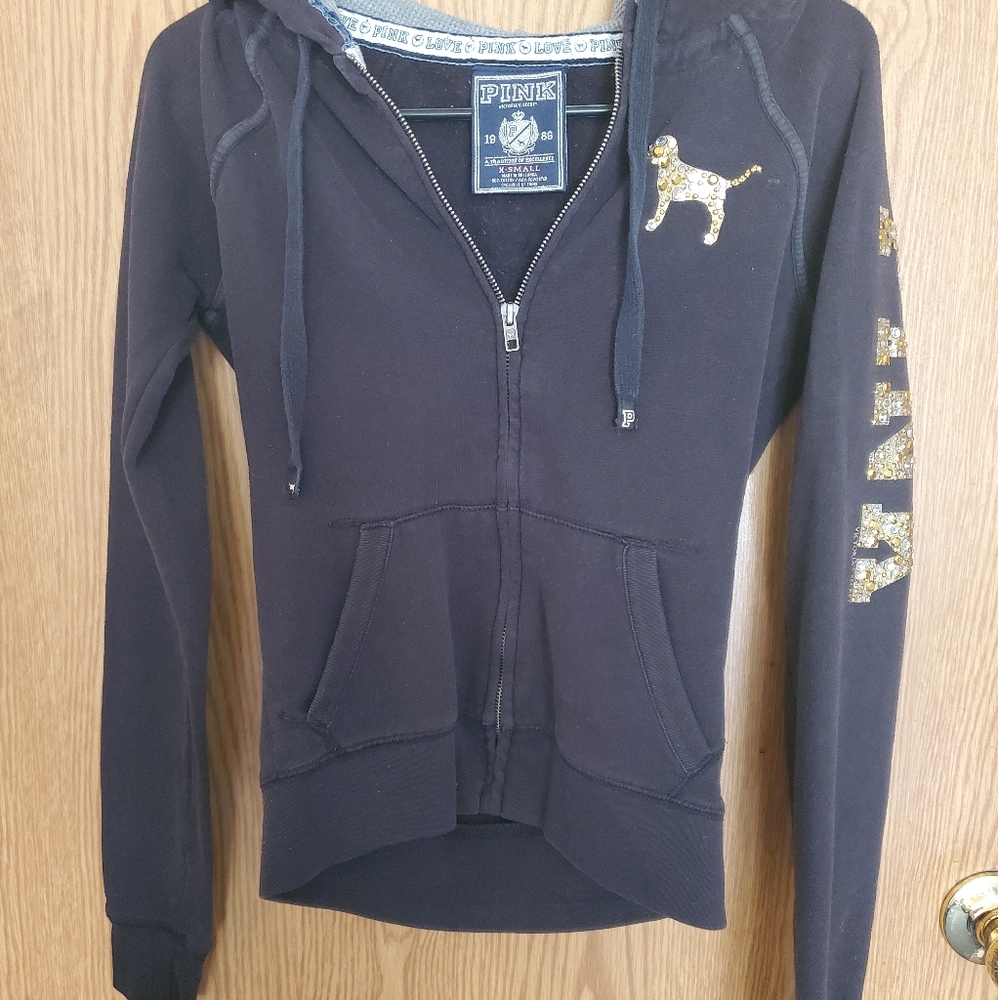 Pink Bling jacket XS